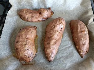 baked sweet potatos