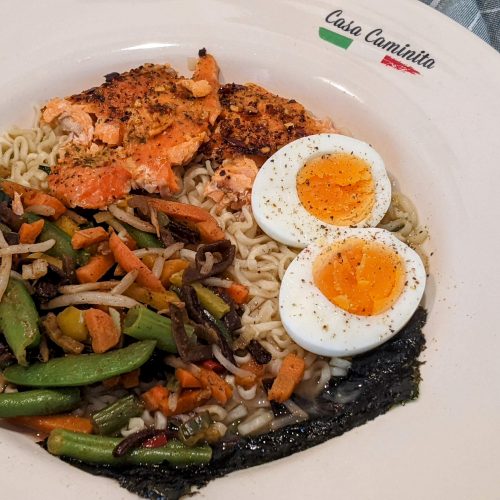 Ramen with Salmon