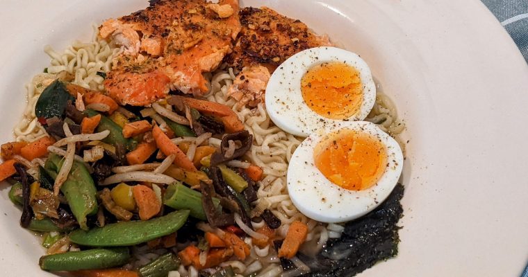 Ramen with Salmon