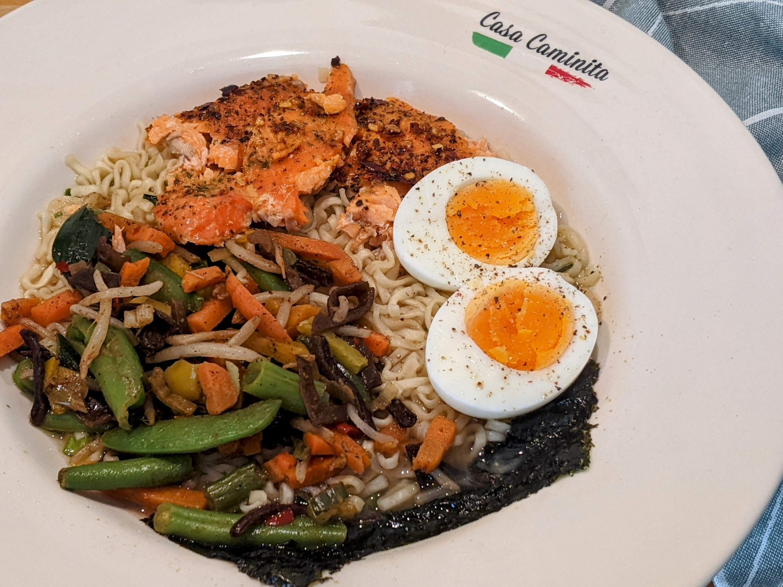 Ramen with Salmon