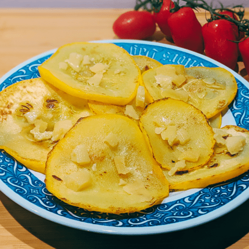 Roasted Pattypan Squash