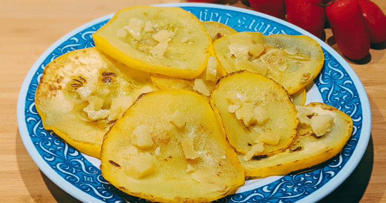 Roasted Pattypan Squash