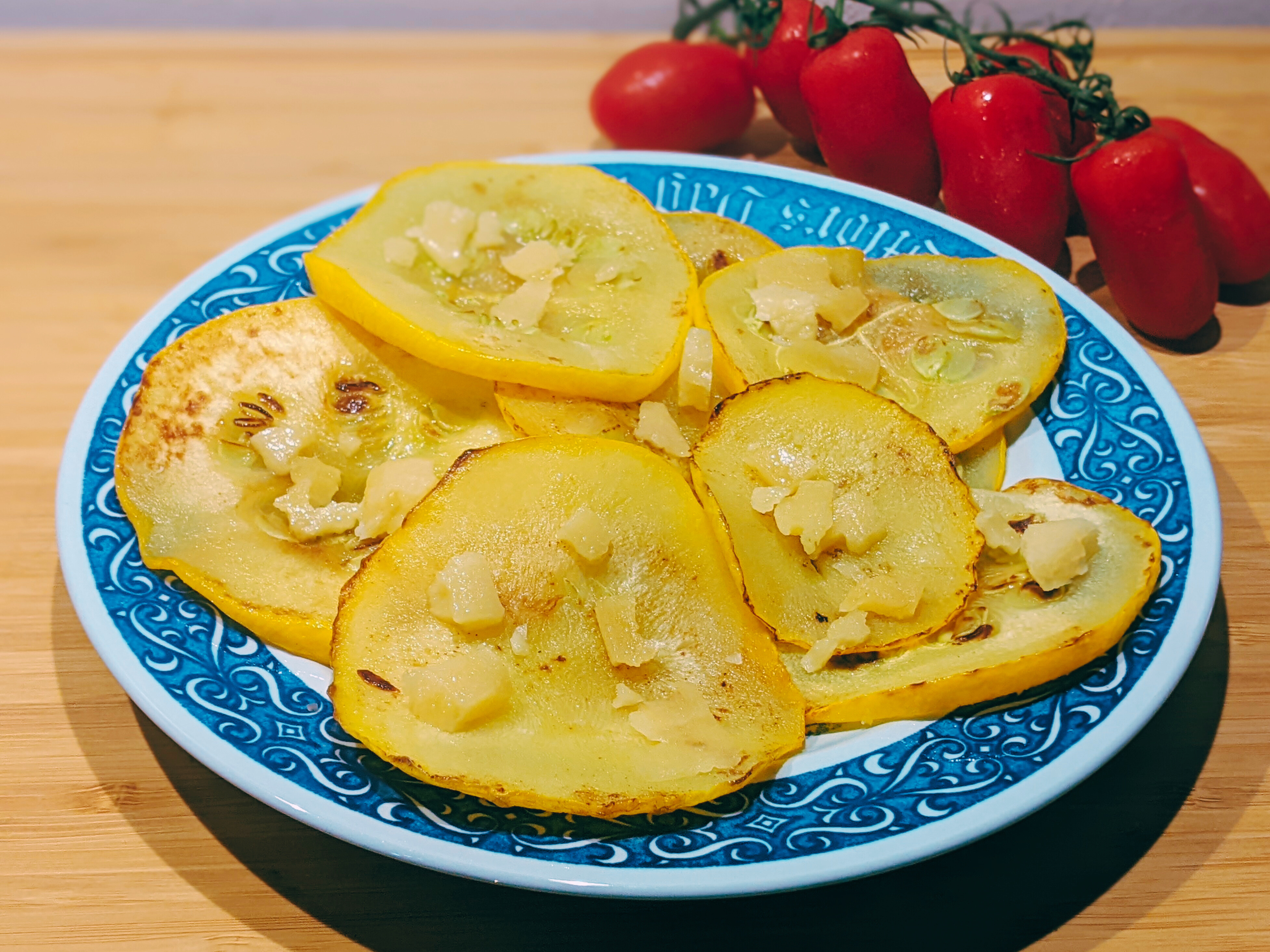 Roasted Pattypan Squash