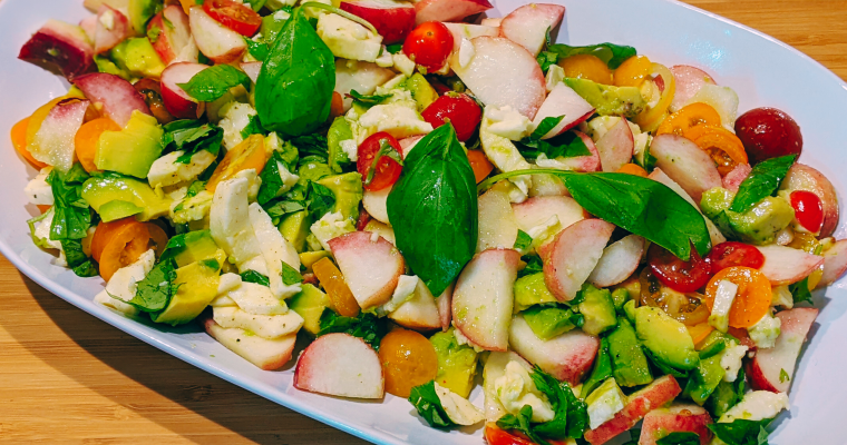 Summery Peach Salad