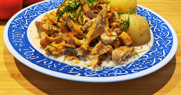 Creamy Chanterelle Sauce