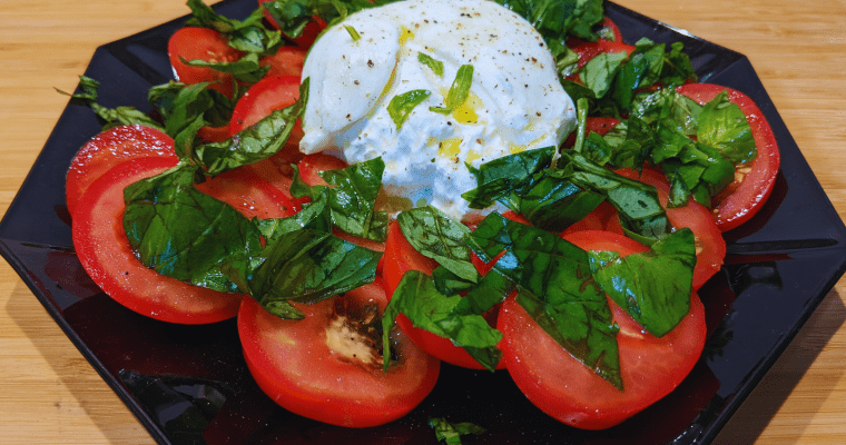 Tomato Burrata Salad