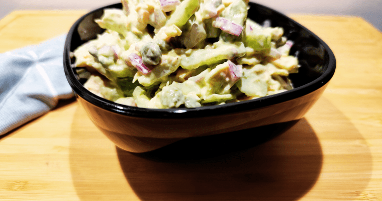 Salmon and Avocado Salad with Cucumber