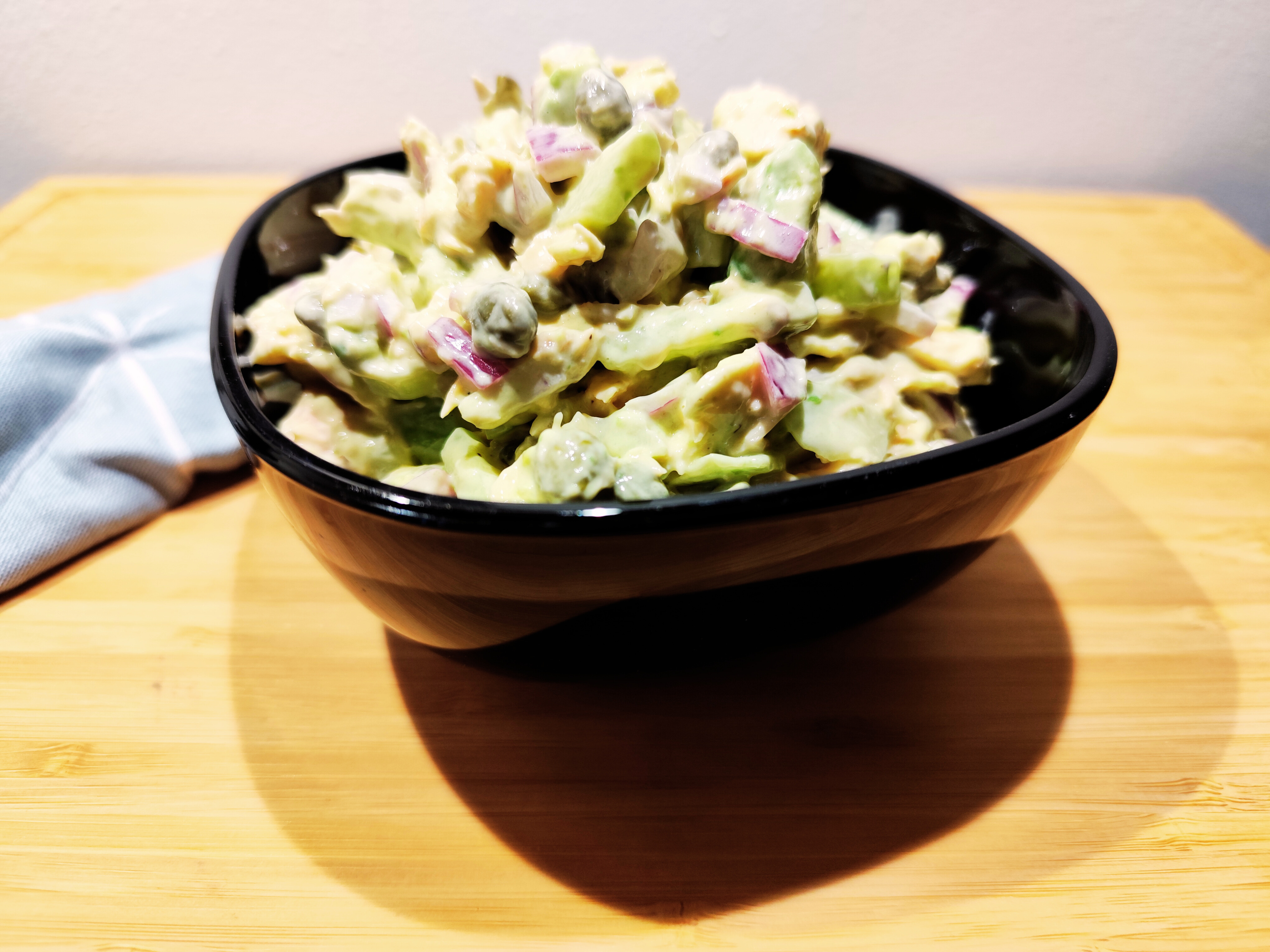 Salmon and Avocado Salad with Cucumber